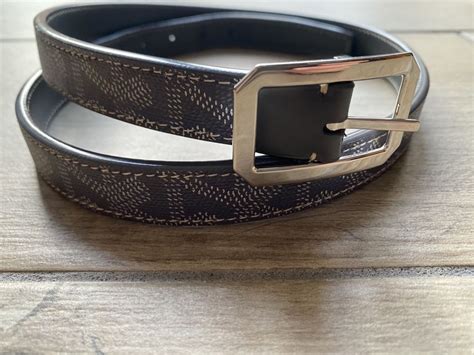 grailed goyard belt|goyard belt accessories.